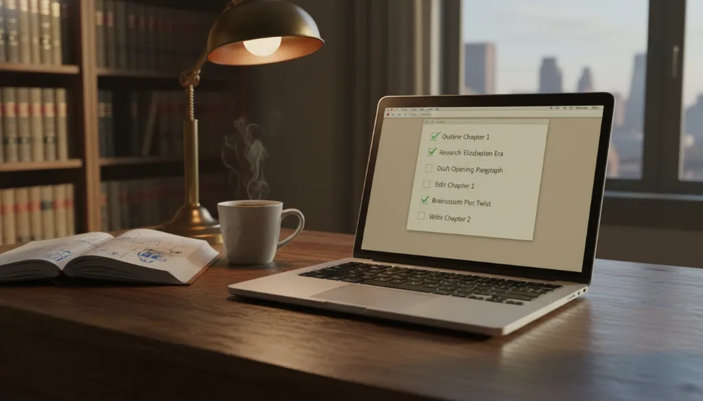 Checklist editorial detalhado antes de publicar um livro, garantindo qualidade profissional.