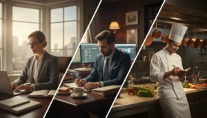 Pessoa escrevendo em um caderno, explorando os benefícios da escrita criativa para o desenvolvimento pessoal.